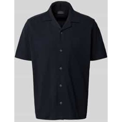 Relaxed Fit poloshirt van pure biologisch katoen met reverskraag