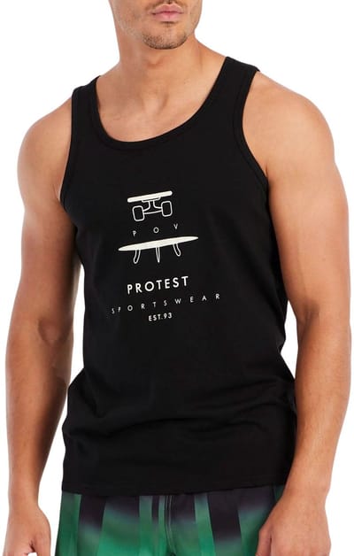 Protest Prtpacu – Tank top Heren – Mouwloos – Ronde hals