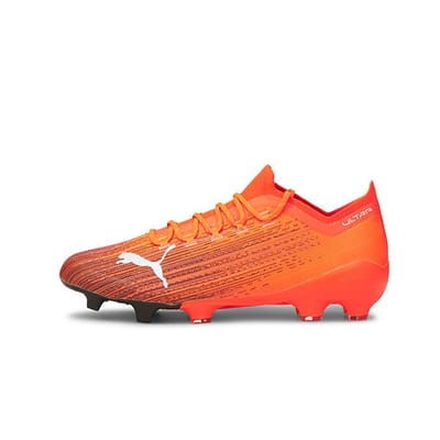 Puma Ultra 1.1 FG/AG Lace-Up Oranje Synthetisch Heren Voetbalschoenen 106044 01