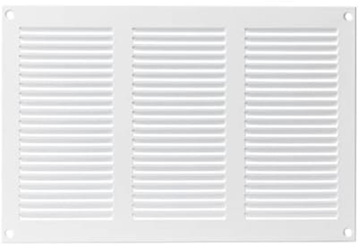 Metaal ventilatierooster 300x200mm met insectenbescherming - optimale luchtcirculatie en afvoerrooster