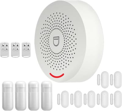 Alarmsysteem Wifi - Huisalarm Beveiliging - Huis Beveiligen - Geen Vals Positief - 50 Gram - H.