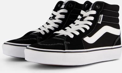 VANS WM Filmore Hi (SUEDE - CANVAS)BLACK - WHITE - Sneakers - Unisex