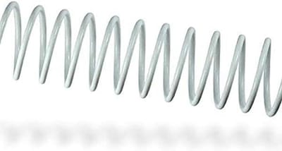 Metalen Spiralen - Bindruggen - Documenten Binden - Voor Maximaal A4 - 22 mm - Wit