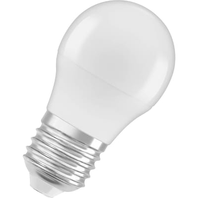 OSRAM LED PCR LAMP WITH CLASSIC P in P-Form, LED-Lampe, Matt, 4,9 W, (ex 40 W), 470 lm, Kaltweiß, 6500 K, 15000 h, CRI 80
