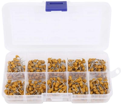 Dailygoods - Keramische Condensator Assortiment Kit met 500 Stuks