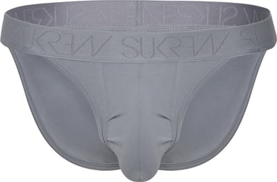 SUKREW Tanga Studio Grey - MAAT XS - Heren Ondergoed - Slip voor Man - Mannen Brief
