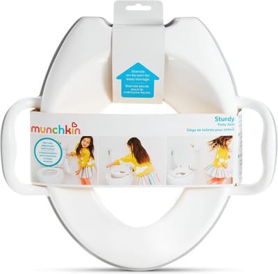 Stabiele Toiletverkleiner voor Kinderen met Handvatten en Voetjes - Ideaal voor Zindelijkheidstraining
