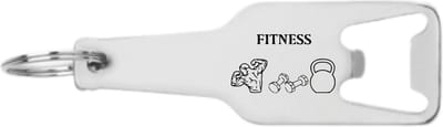 Akyol - fitness flesopener - Fitness - beste sporter - leuk cadeau voor iemand die van fitness houdt - sport - sportschool - gym - 105 x 25mm