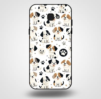 Smartphonica Telefoonhoesje voor Samsung Galaxy A7 2017 met honden opdruk - TPU backcover case honden design geschikt voor Samsung Galaxy A7 2017