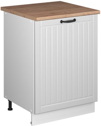 Vicco Wastafelkast Fame-Line, Wit Landhuis/Wit, 60 cm