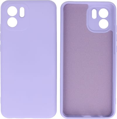 Xiaomi Redmi A1 Hoesje - 2.0mm Dikke Fashion Telefoonhoesje Backcover - Siliconen Hoesje - Paars