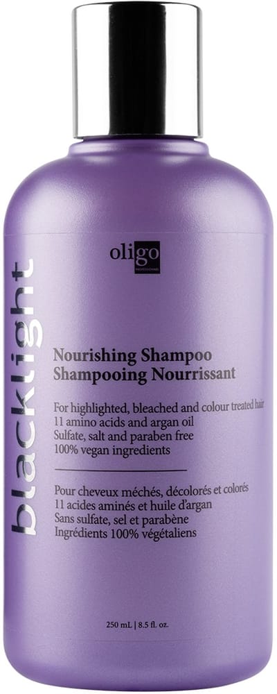Oligo - Blacklight Care - Nourishing Shampoo 250 ml - Hydratatie, Herstel & Glans voor Blond Haar