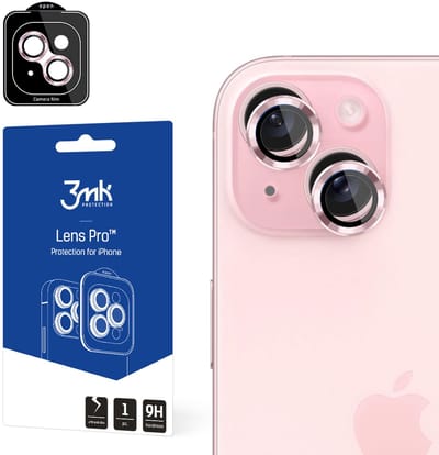 3mk Lens Protection Pro – gehard glas ter bescherming van de cameralenzen voor Apple iPhone 15