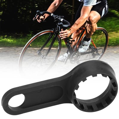 Plastic Fietssleutel Voorvorksleutel Reparatiegereedschap Fietsaccessoire voor XCT XCM XCR enkele gatsleutel gray