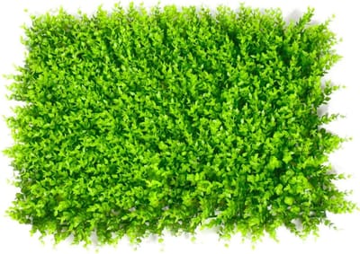 Kunstgras Wandpanelen - Buxuspanelen Gras Paneel - Tuin Decoratie - UV-beschermd Onderhoudsvrij - 60x40 cm - Groen