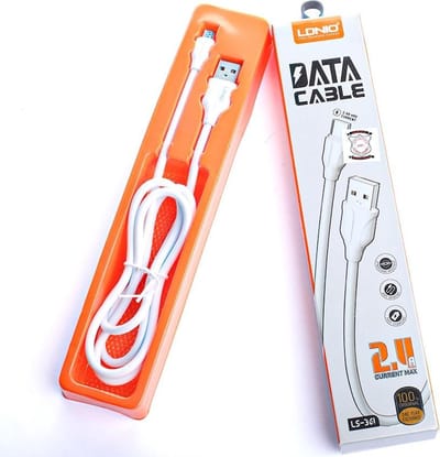 LDNIO LS361 1 Meter USB C Kabel naar USB voor Oplader - Type C Cable - Geschikt voor: Samsung / Huawei / LG / Motorola / Nokia / OnePlus / Oppo / Sony / Xiaomi