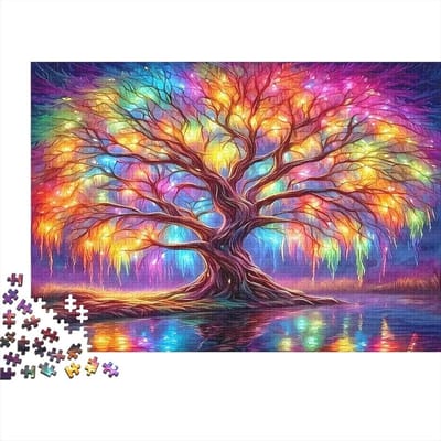 Papieren Puzzel - Volwassen Puzzel - Ontspannende Hobby - Cognitieve Vaardigheden - 1000 Stukjes - Kleurrijk