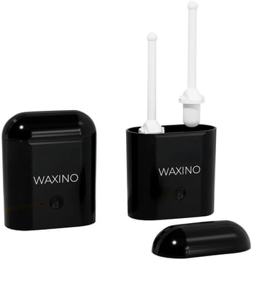 Waxino - Wax set voor haarverwijdering in oren en neus - zwart