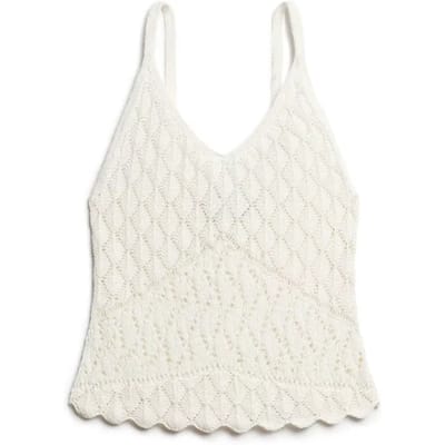 Superdry - Gehaakt camitopje - Dames - Tops