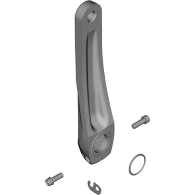 Shimano Grx Rx600 Linker Crank Zwart 175 mm