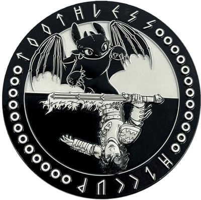 FaNaTtik How to Train Your Dragon Medallion Limited Edition Decoration