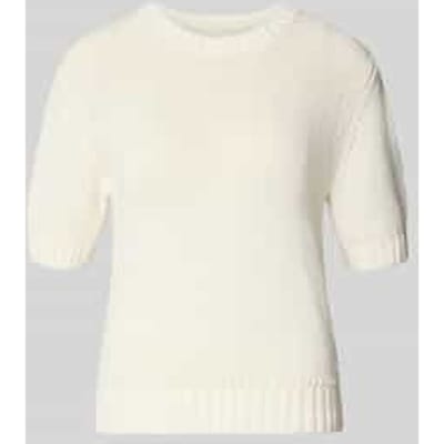 Gebreide pullover met 1/2-mouwen