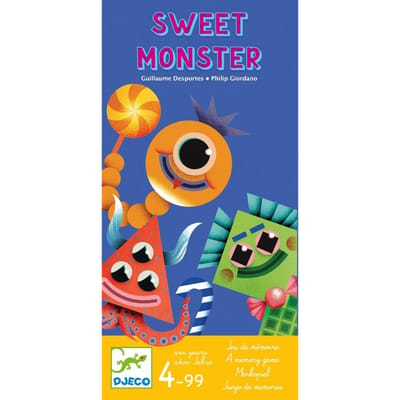 DJECO memory Sweet monster 4jr+