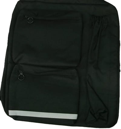 Scooter Bag met Waterdichte Polyestermateriaal en Gevoerde Opbergruimtes