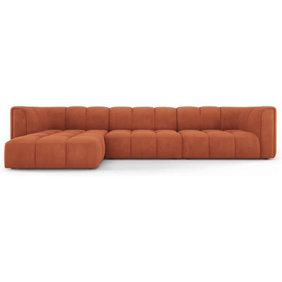 Hoekbank Francesca chenille links 5-zits | Milo Casa