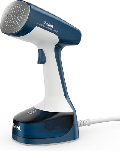 Tefal Access Steam Easy DT7130 - Kledingstomer - Inclusief Microvezelborstel en Deurhaak - Handstomer - Donkerblauw - 1400W