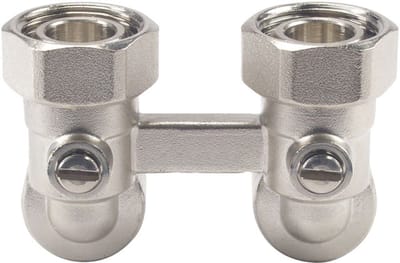 Resideo H-aansluiting Verafix-VKE ms vern. Hoek IG 3/4 2-buis, V2495EX020A