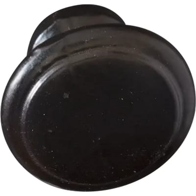 Bertomani Meubelknop - Ijzer - Zwart - 32mm - Set Van 2