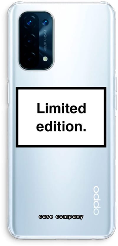 Case Company® - Hoesje geschikt voor Oppo A74 5G hoesje - Limited edition - Soft Cover Telefoonhoesje - Bescherming aan alle Kanten en Schermrand
