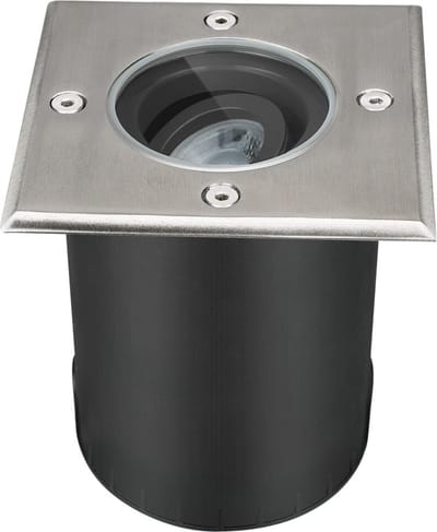 LED Grondspot BERG - vervangbare GU10 - IP67 - Vierkant - Dimbaar