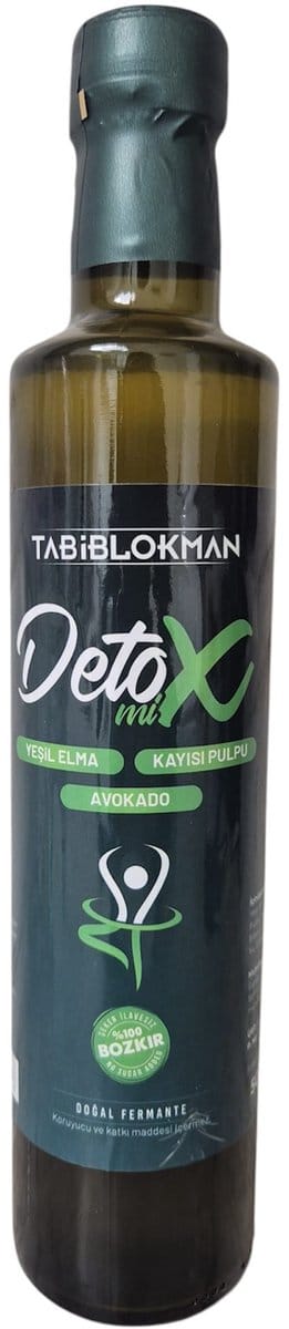 Tabiblokman - Detox Mix Azijn/Water - 500 ml - Natuurlijke Fermentatie