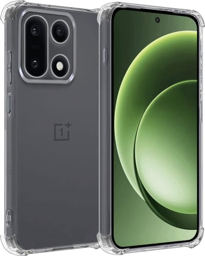 Hoesje Geschikt voor OnePlus 15 - Sterk & Shockproof - Siliconen Case - Back Cover - Telefoon Hoes Shock Proof - Transparant