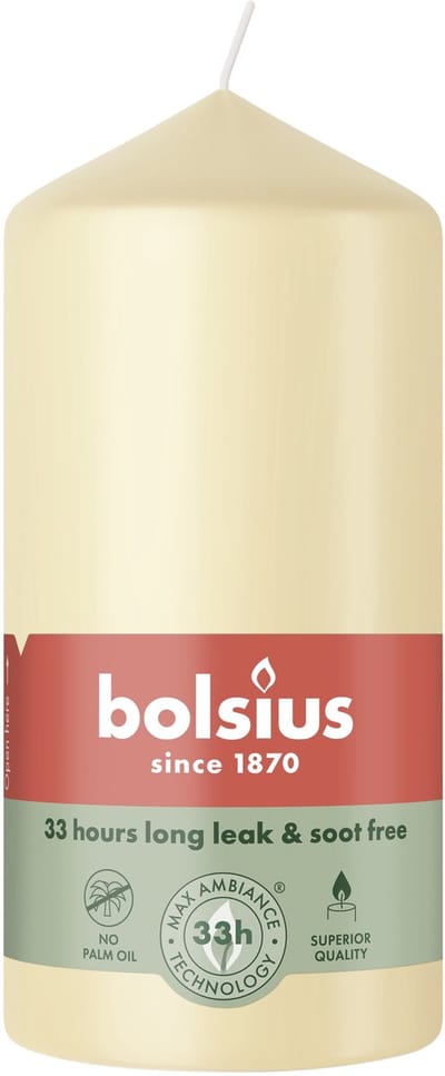 Bolsius Stompkaars 120/58 Beige (1 stuk)