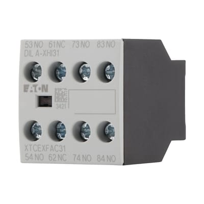 Eaton DILA-XHI31 Hulpschakelblok 3x NO, 1x NC 4 A Opsteekbaar 1 stuk(s)