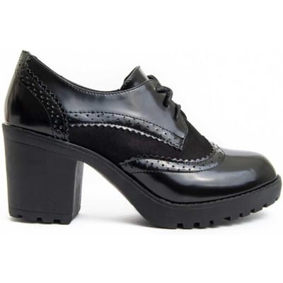 Zapato De Tacón Casual Para Mujer.  Montevita  Medel  93886 39 zwart