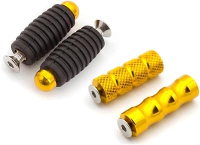 Motor Voetsteunen - Pedaal Steunen - Motor Rijden - Universele Pasvorm - 6 Mm Gat - One Color