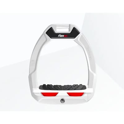 Veiligheidsstijgbeugels Liggend Ultra Grip Wit/Wit/Rood Flex-On Safe-On