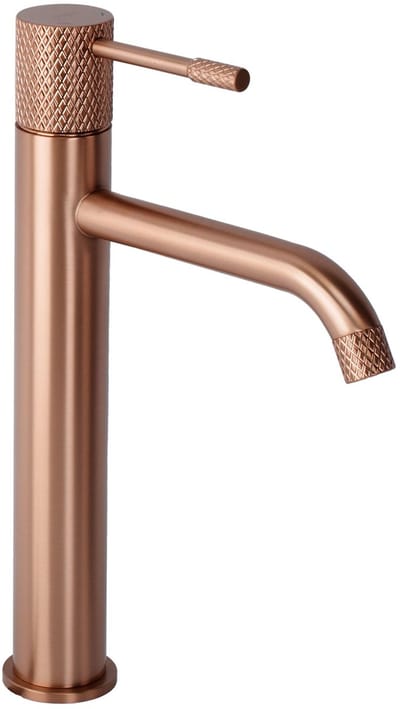 Rea - Venti - Wastafelkraan - Geborsteld Koper High - 4X20X29,5Cm
