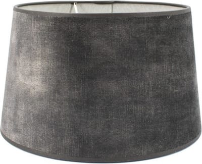 Lampenkap 35cm decent antraciet