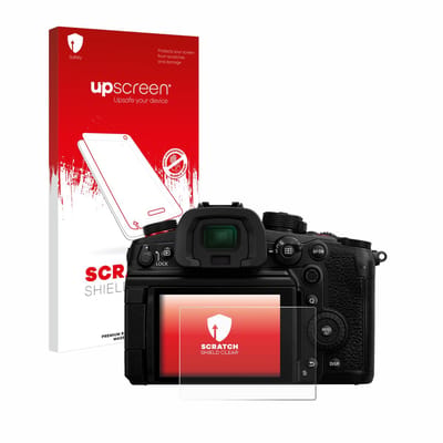 upscreen - Screenprotector voor Panasonic Lumix DC-GH7 - Folie Beschermfolie transparant