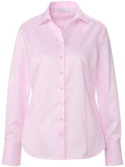 Blouse 100% katoen lange mouwen Van Eterna roze