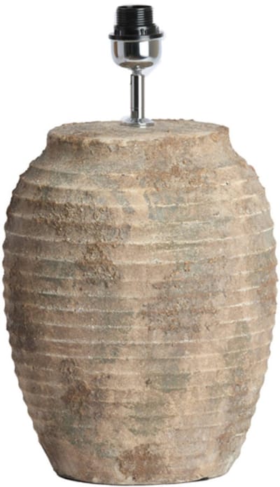 Tafellamp - bruin - CASSARO - keramiek - losse armatuur - E27 - 1743183 - Light & Living