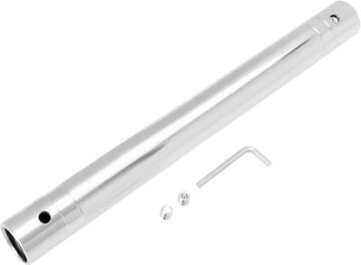 Create idea Halter Connector Bar Halter Puur Staal Connector Barbell Connector Bar Spin-Lock Halter Connector Met Bouten Sleutel