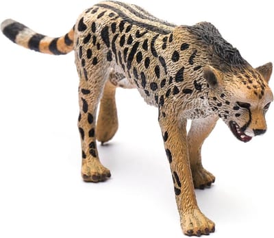 COLLECTA Figurine - Koning Cheetah - (L) - Wilde Dieren - Handgeschilderd - Miniatuur