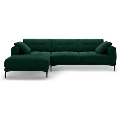 Hoekbank Bemy velvet links | Micadoni
