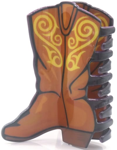 Haarklem Cowgirl - 8 Centimeter - Acryl - Yeehaw! Geef je kapsel western vibes - Festival look - Bruin - Cowboylaars - Damesdingetjes